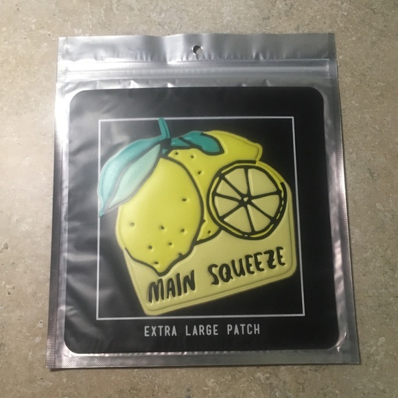 Celebrate Shop Extra-Large Puffy Lemon 🍋 Patch - Picture 2 of 3